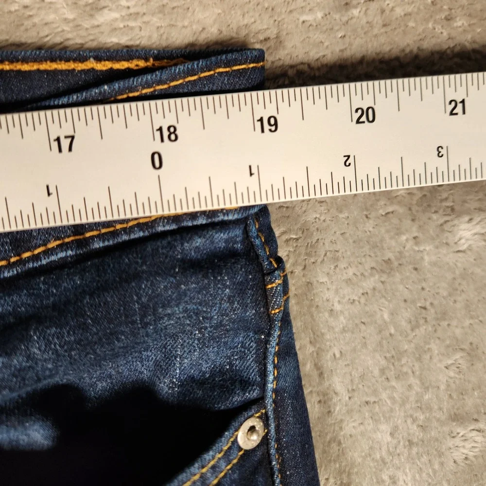 Levi's 511 Slim Fit Jeans Mens 38x32 Dark Wash Blue Excellent Stretch‎ Denim